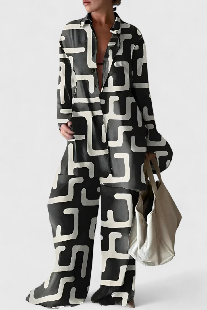 Melania Conjunto de Verano Estilo Natural