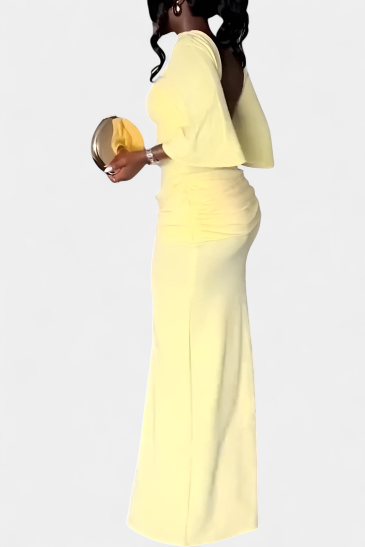 Carlotta Vestido Maxi Sin Espalda