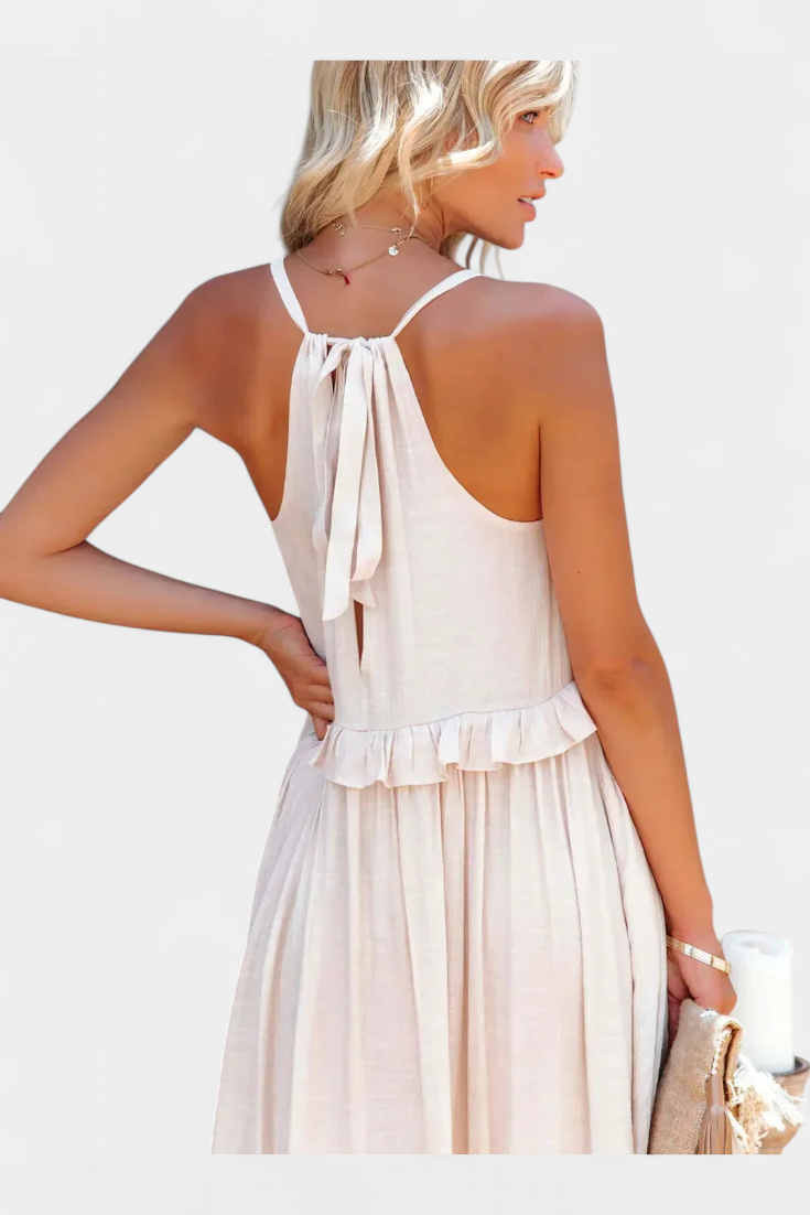 Monica Vestido de Comodidad Atemporal y Frescura Natural