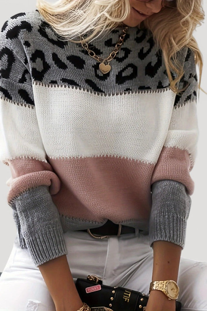 Sorlyn Jersey de Punto con Patrón Juguetón