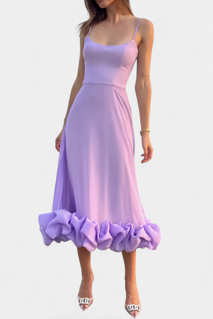 Sela Vestido Maxi Fluyente