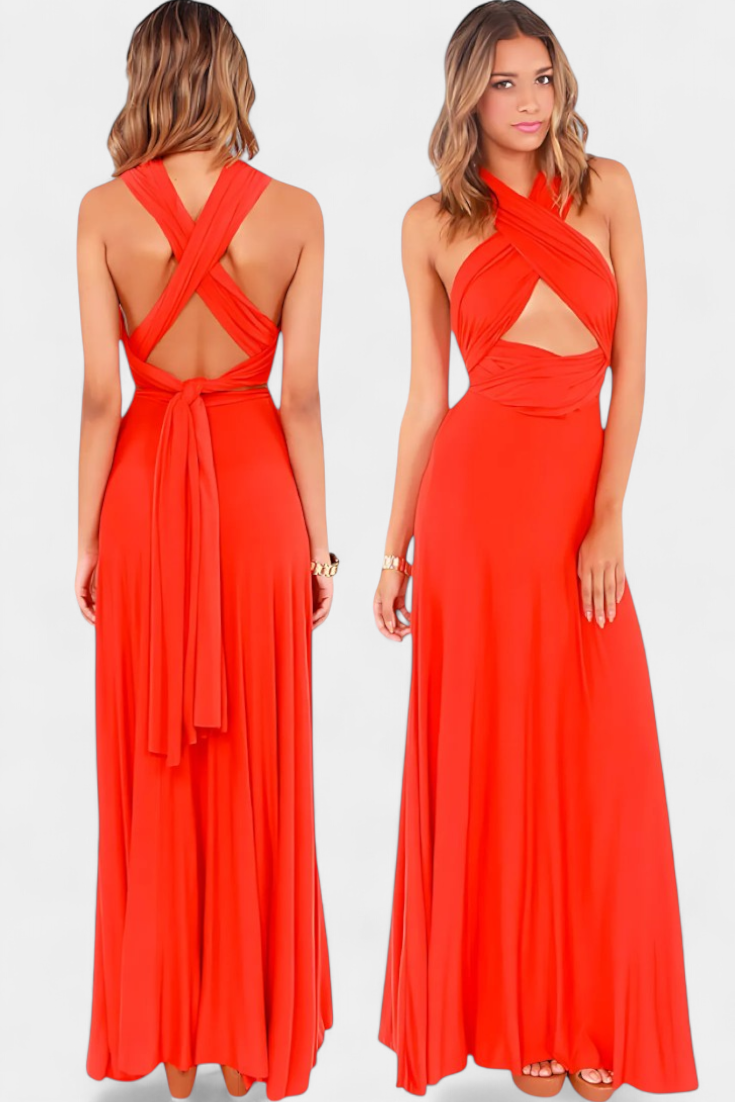 Josephine Vestido Envolvente Elegante y Ajustable