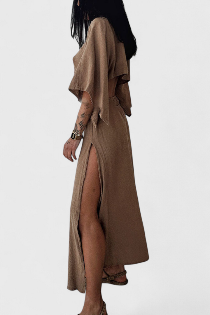 Hermosa Vestido Fluido Chic Atemporal