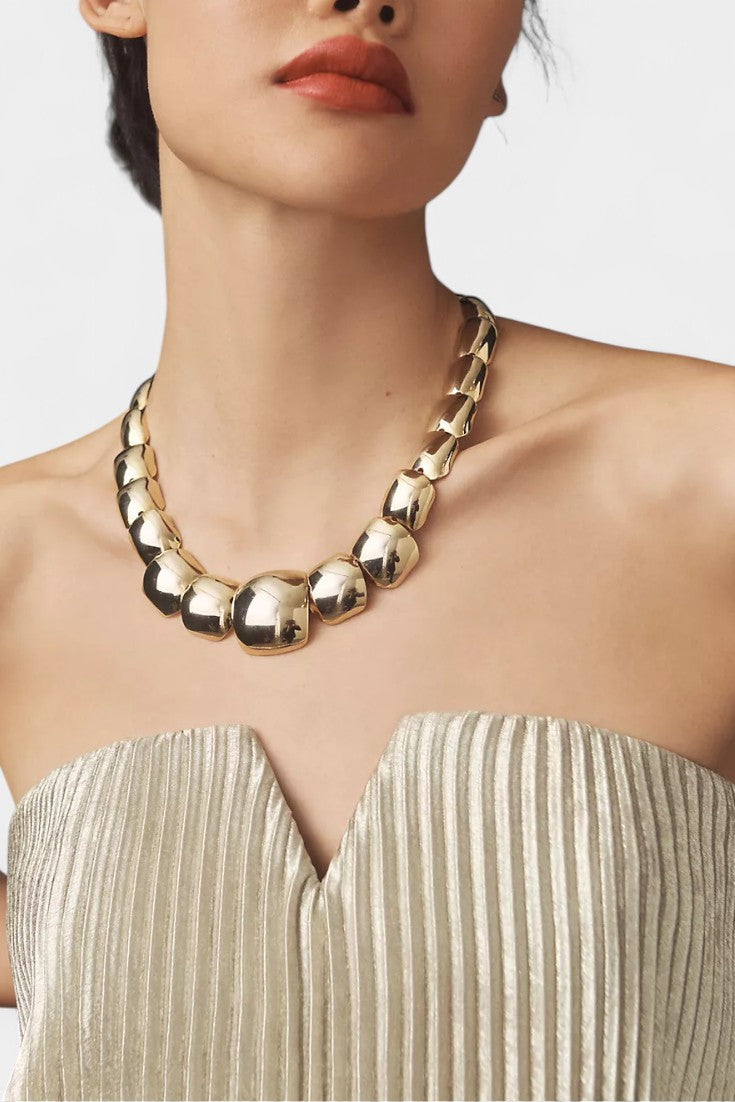 Andreia Vestido Sin Mangas de Corte A con Pliegues