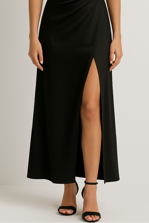 Elina Vestido Flowy V-Neck