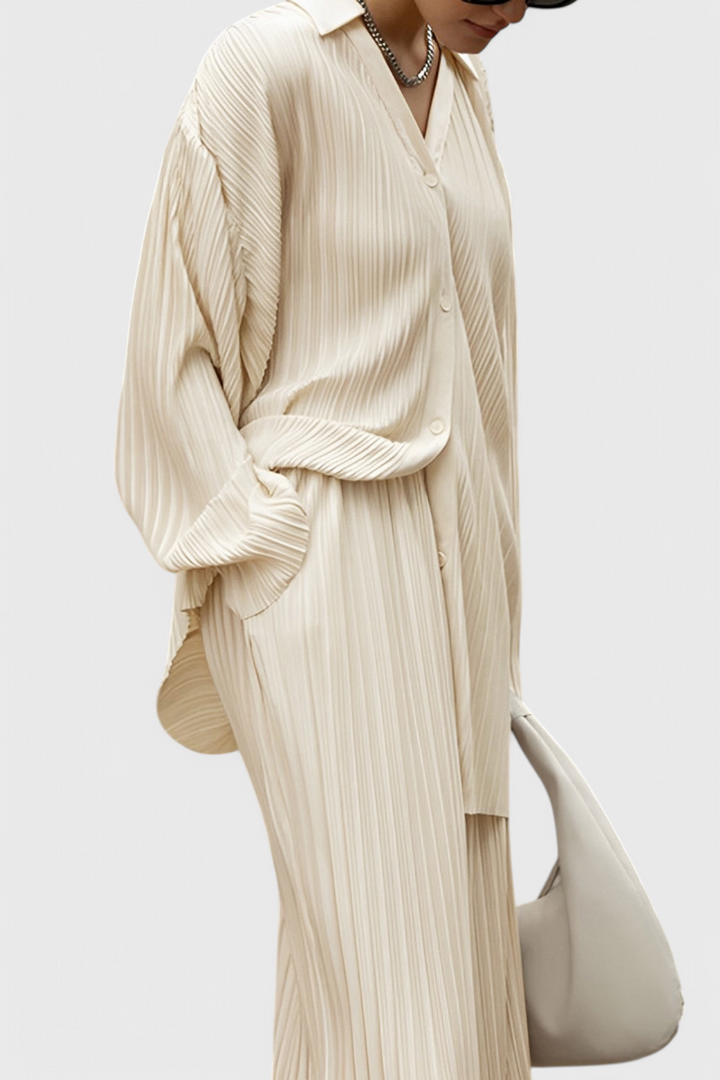 Sephora Conjunto de Lounge Plisado Oversized