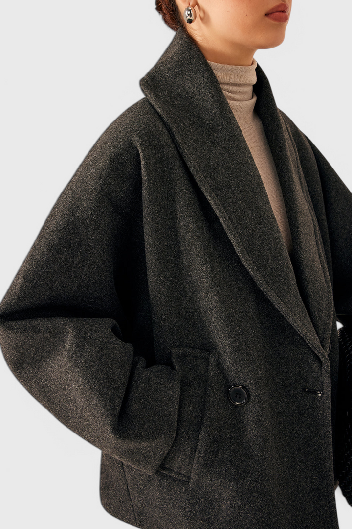 Helena Abrigo de Tweed Oversized