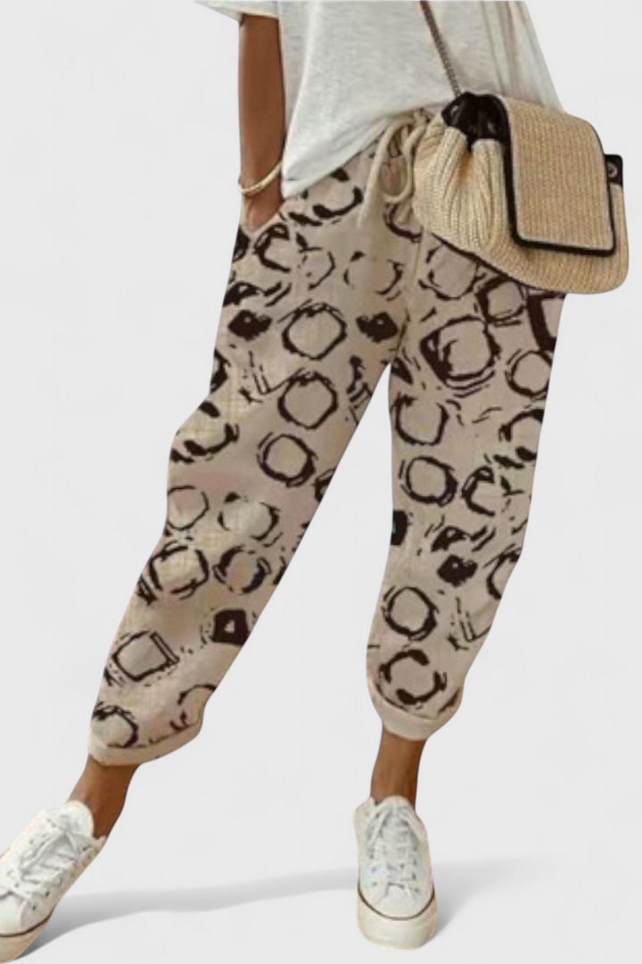 Alba Pantalón Holgado de Talle Alto