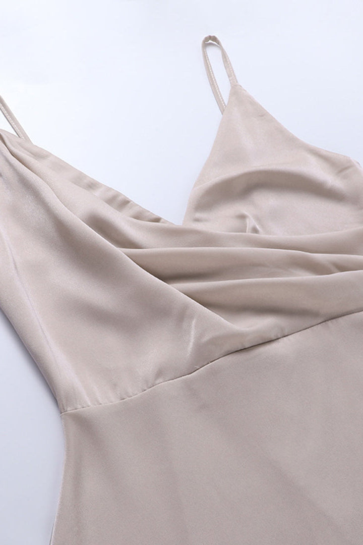 Elina Vestido Flowy V-Neck