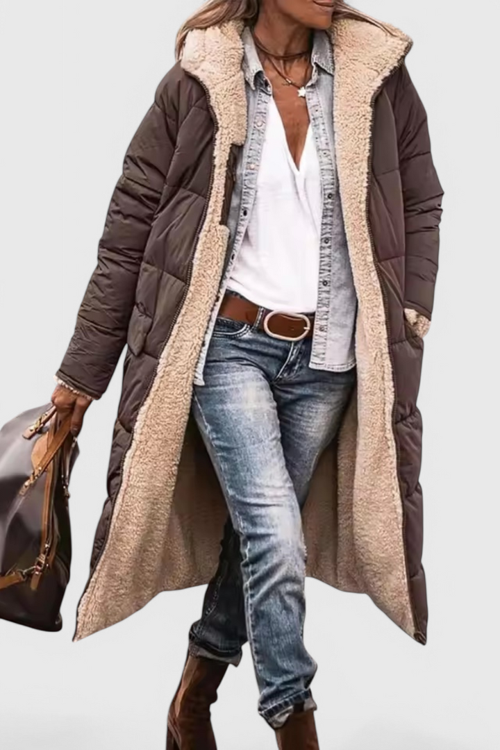 Mackenzie Parka Suave y Acolchada de Uso Diario
