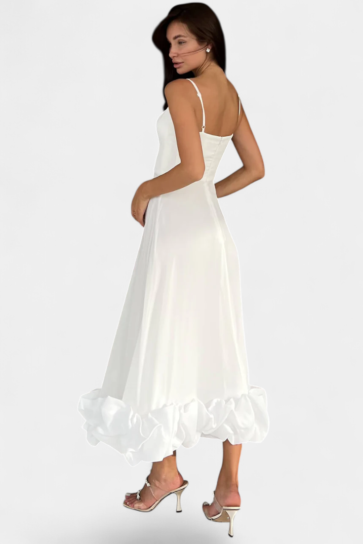 Sela Vestido Maxi Fluyente