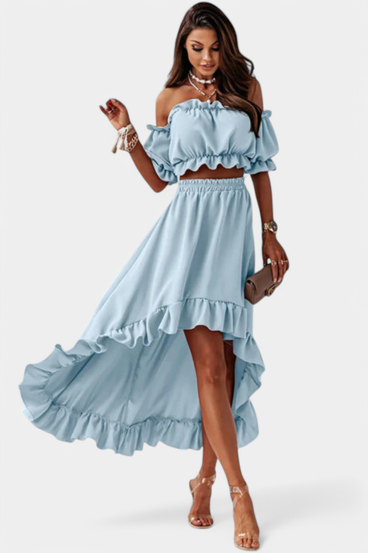 Katja Conjunto de Dos Piezas Off-Shoulder