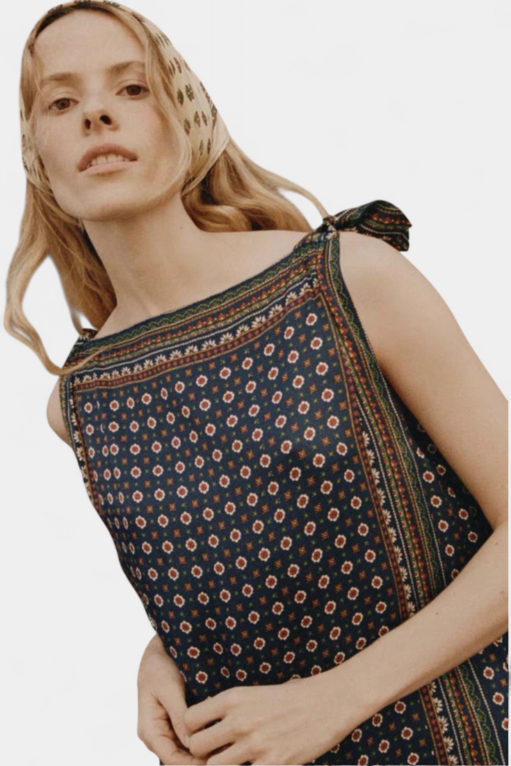 Lorena Mini Dress Montmartre Foulard