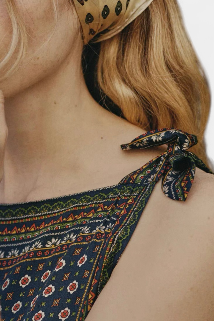 Lorena Mini Dress Montmartre Foulard