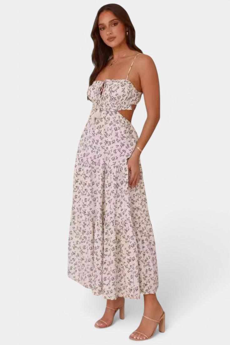 Luzia Vestido Midi Floral