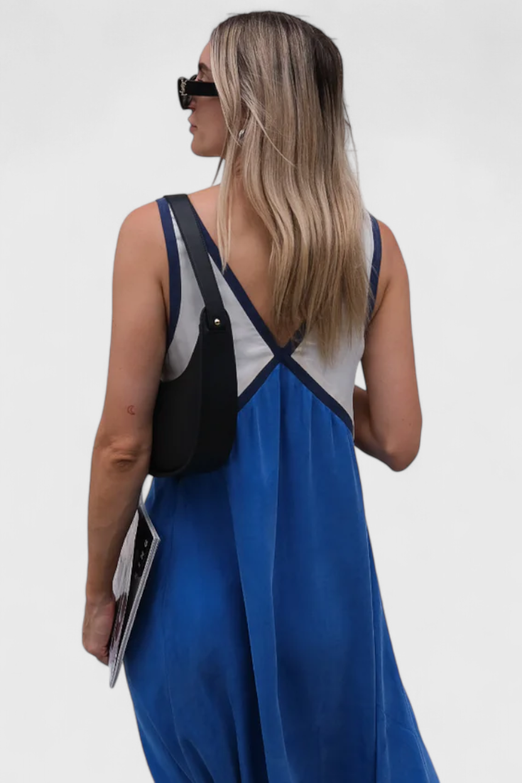 Diamond Vestido Boho de Verano con Escote en V