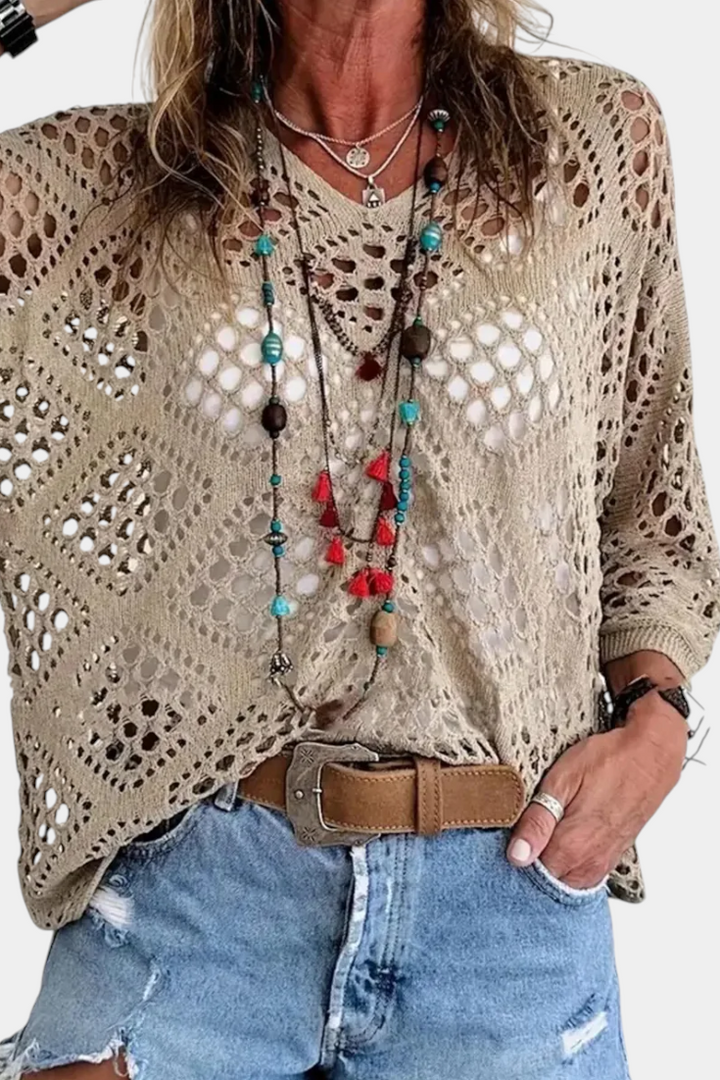 Blusa de Encaje Fern