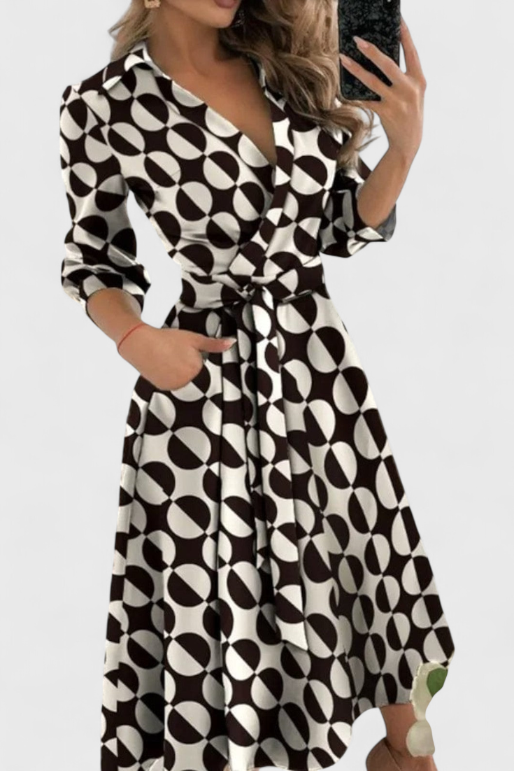 Nadja Vestido Midi Elegante