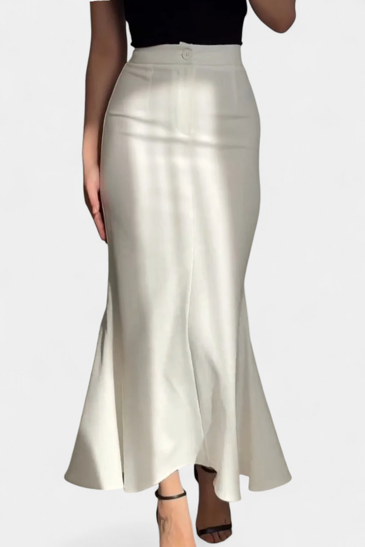 Milagros Falda Entallada Estilo Sirena