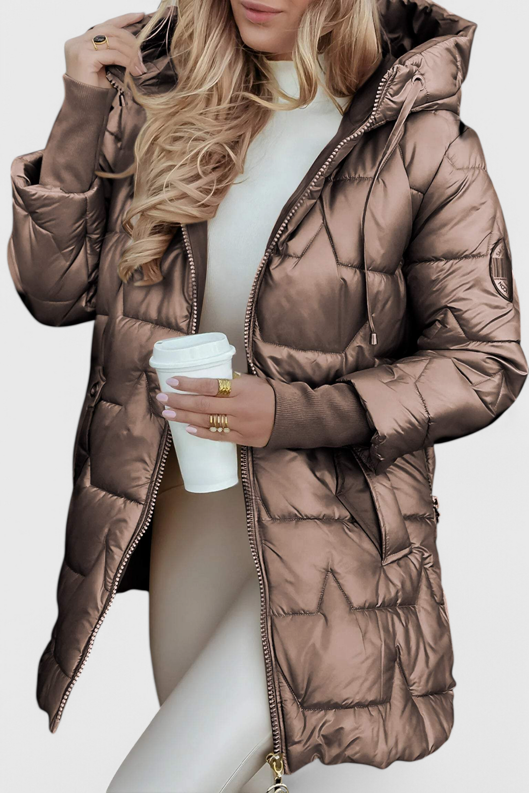 Marcella Abrigo Aislante Acogedor con Capucha