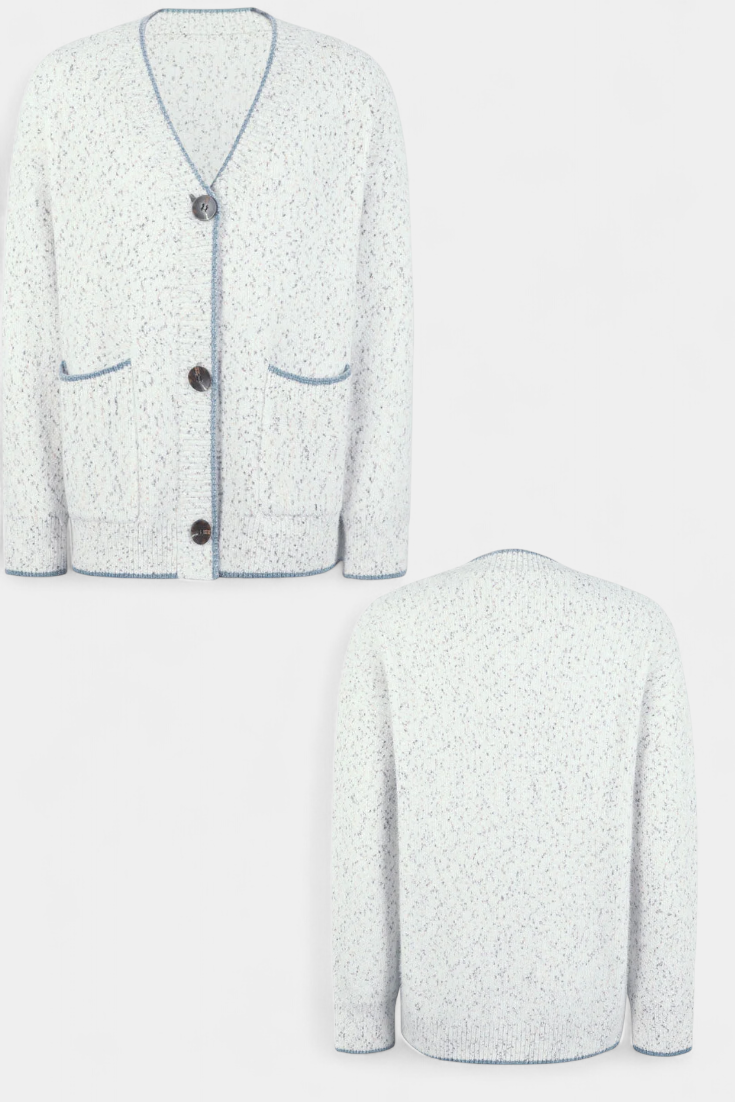 Sana Cárdigan Informal con Bolsillos