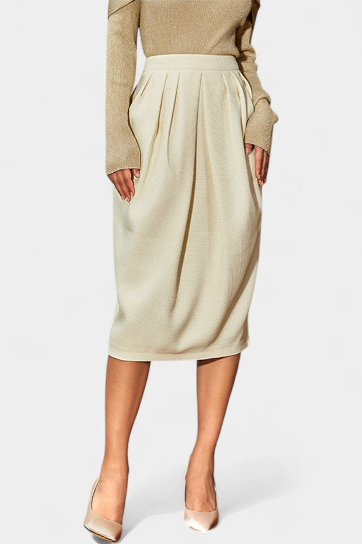 Genie Falda Bodycon con Corte Lateral