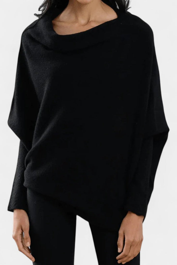 Anna Off-Shoulder Winter Sweater