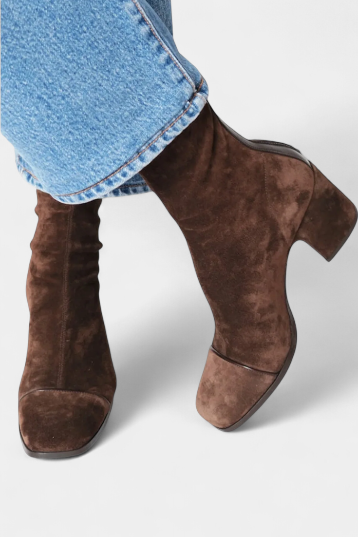 Erica Botas con Tacón Grueso