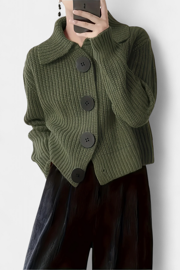 Juliet Chaqueta-Suéter Casual Elegante