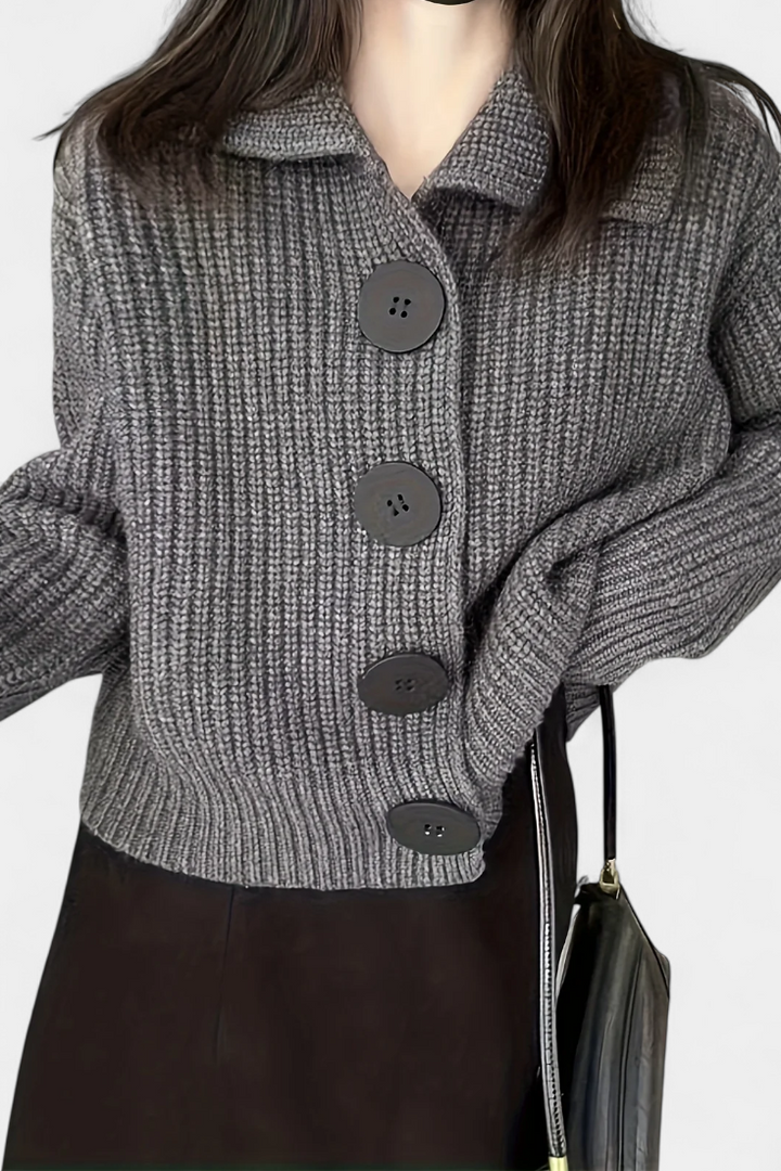 Juliet Chaqueta-Suéter Casual Elegante