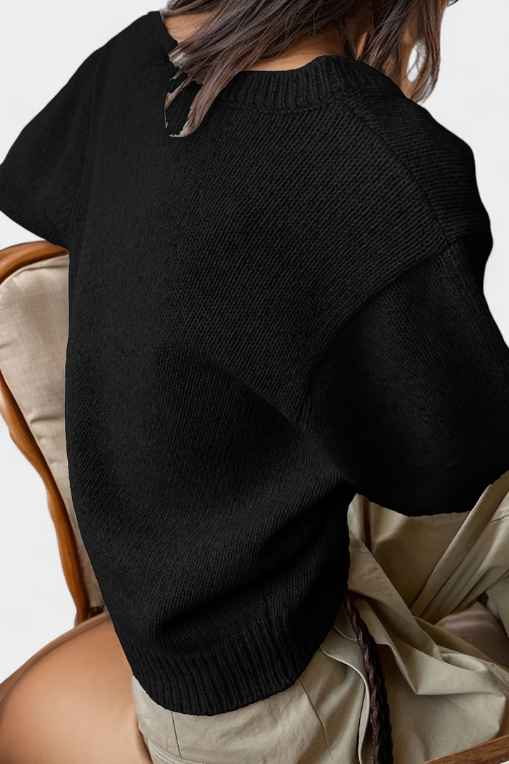 Omarosa Sudadera Versátil de Corte Moderno