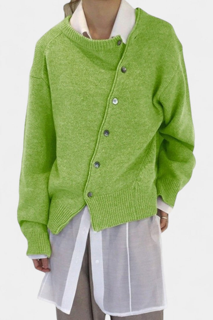 Wunlisa Cárdigan de Invierno con Botones