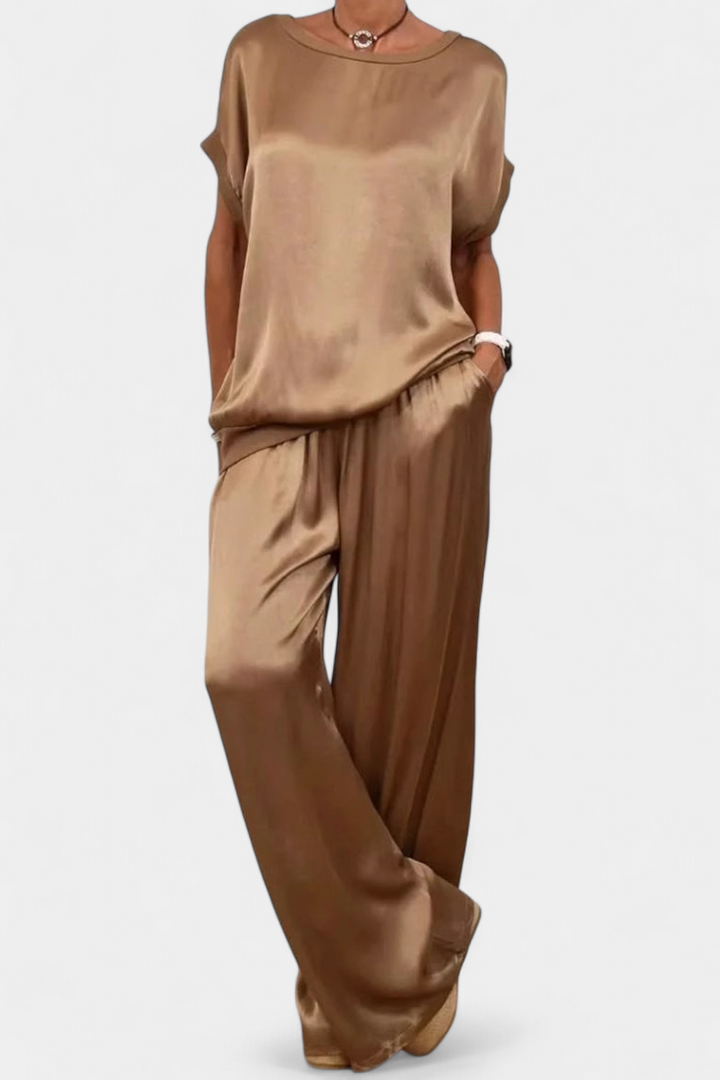 Blasa Conjunto de Primavera de Dos Piezas con Estilo Sofisticado