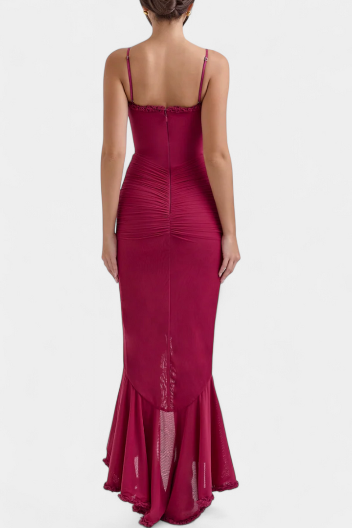 Élodie Vestido de Corsé con Volantes