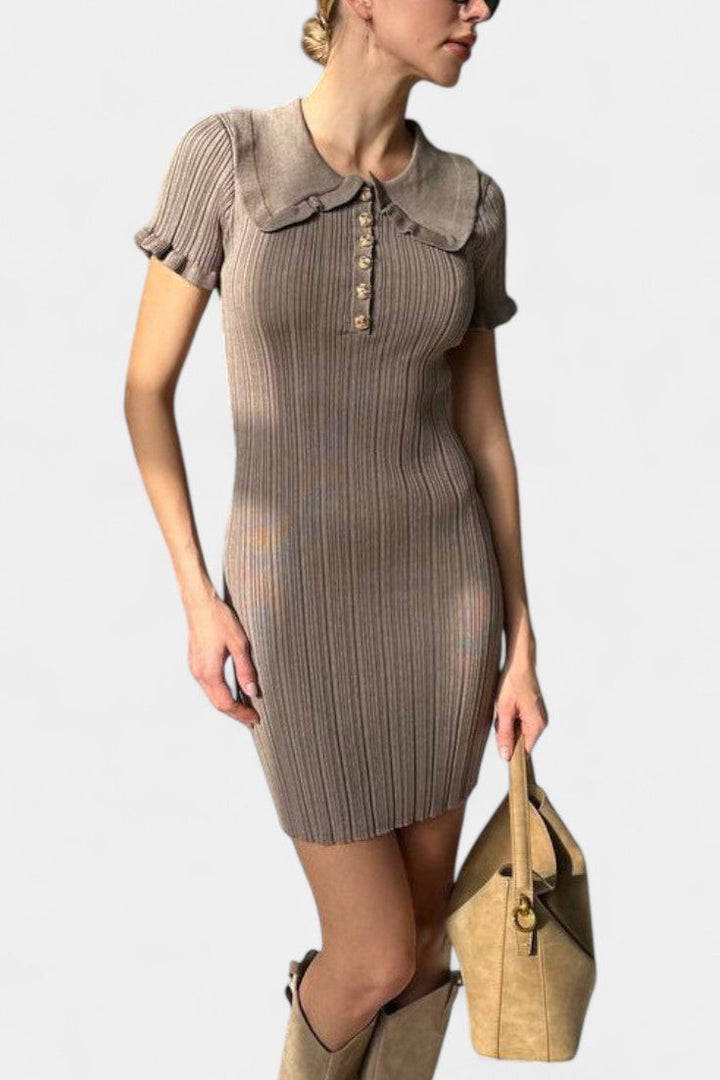 Rowan Vestido de Punto Sofisticado