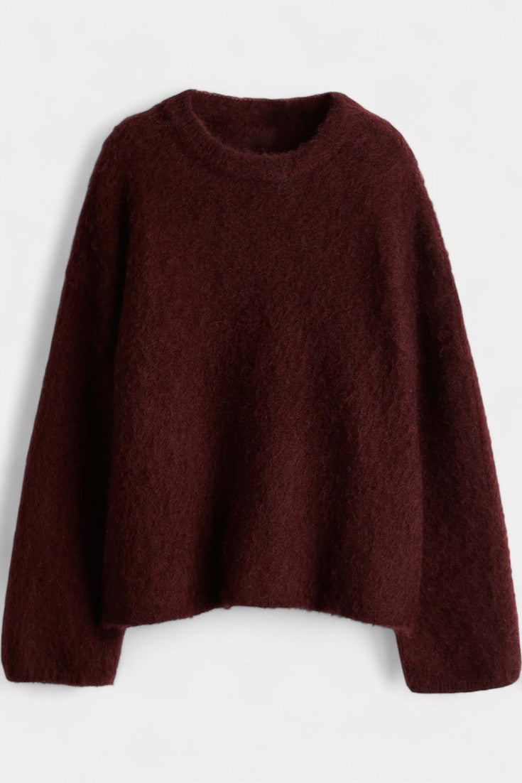 Gia Conjunto Oversized de Suéter y Falda Midi