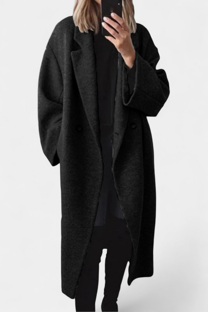 Lora Abrigo Clásico Felisha con Corte Refinado y Estilo Atemporal