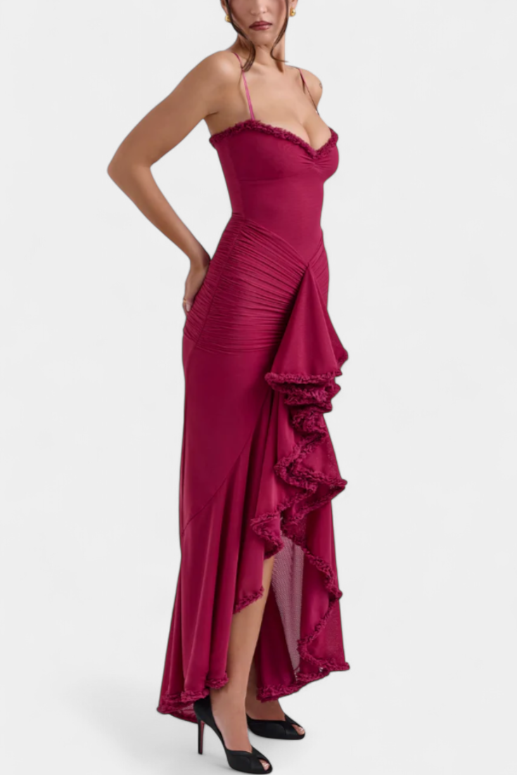 Élodie Vestido de Corsé con Volantes