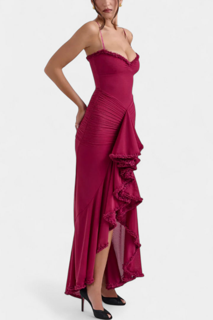 Élodie Vestido de Corsé con Volantes