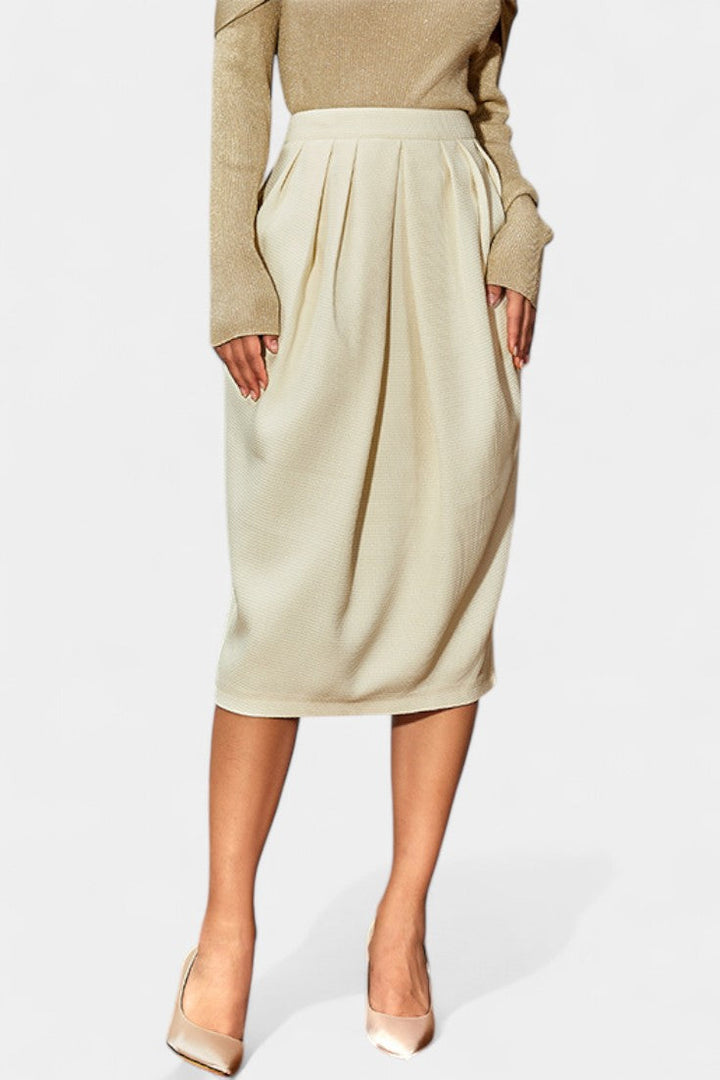 Genie Falda Bodycon con Corte Lateral