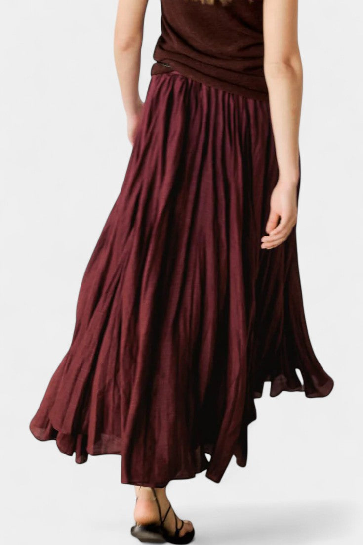 Gia Conjunto Oversized de Suéter y Falda Midi