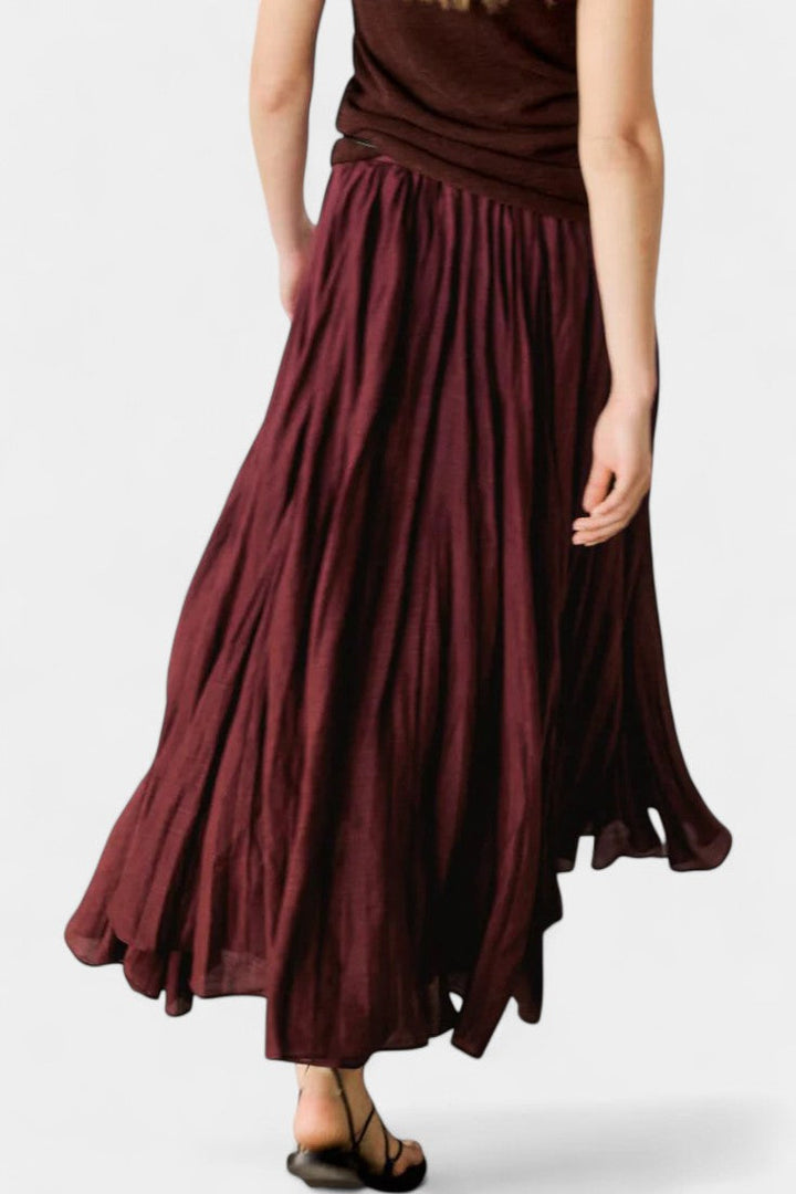 Gia Conjunto Oversized de Suéter y Falda Midi