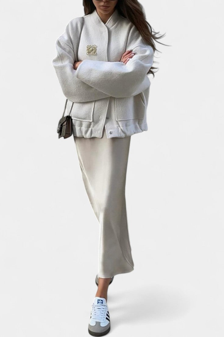 Amandine Camiseta de Béisbol Vintage