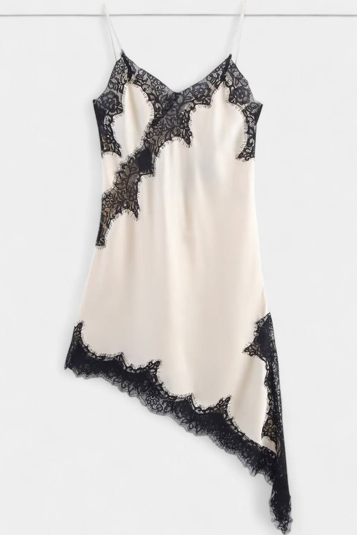 Kerry Mini Vestido de Tirantes con Encaje