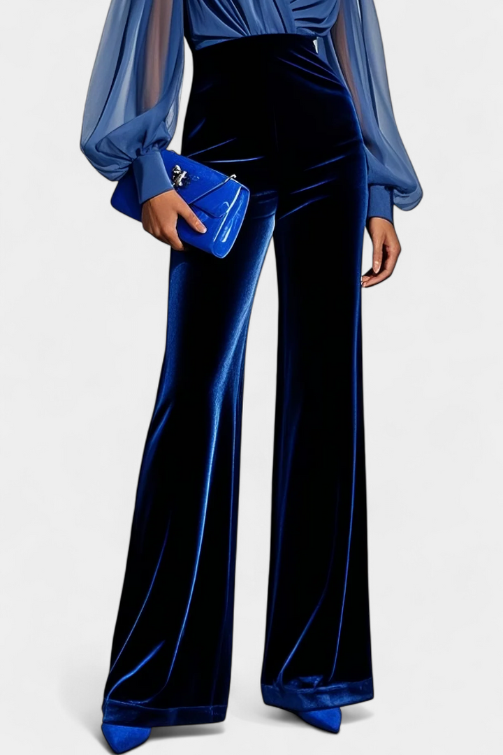 Analisse Mono de Escote en V con Pierna Ancha