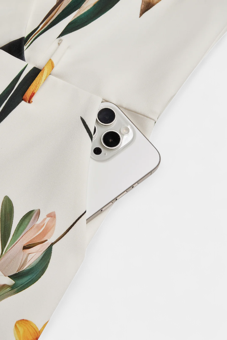 Slara Mono Largo de Vacaciones con Escote en V y Cinturón Ajustable