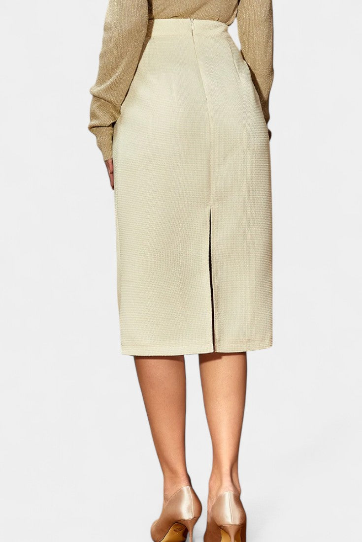 Genie Falda Bodycon con Corte Lateral