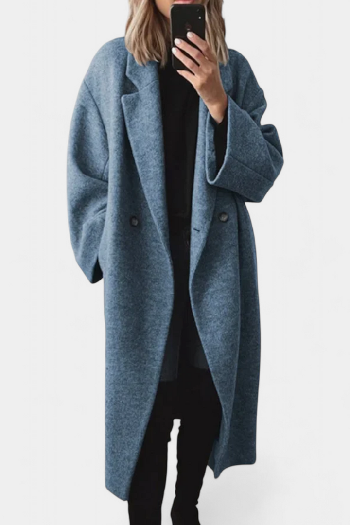 Lora Abrigo Clásico Felisha con Corte Refinado y Estilo Atemporal