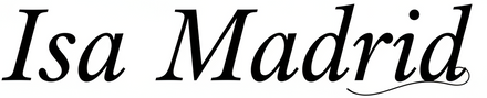 Isa Madrid Logo Grande Transparente