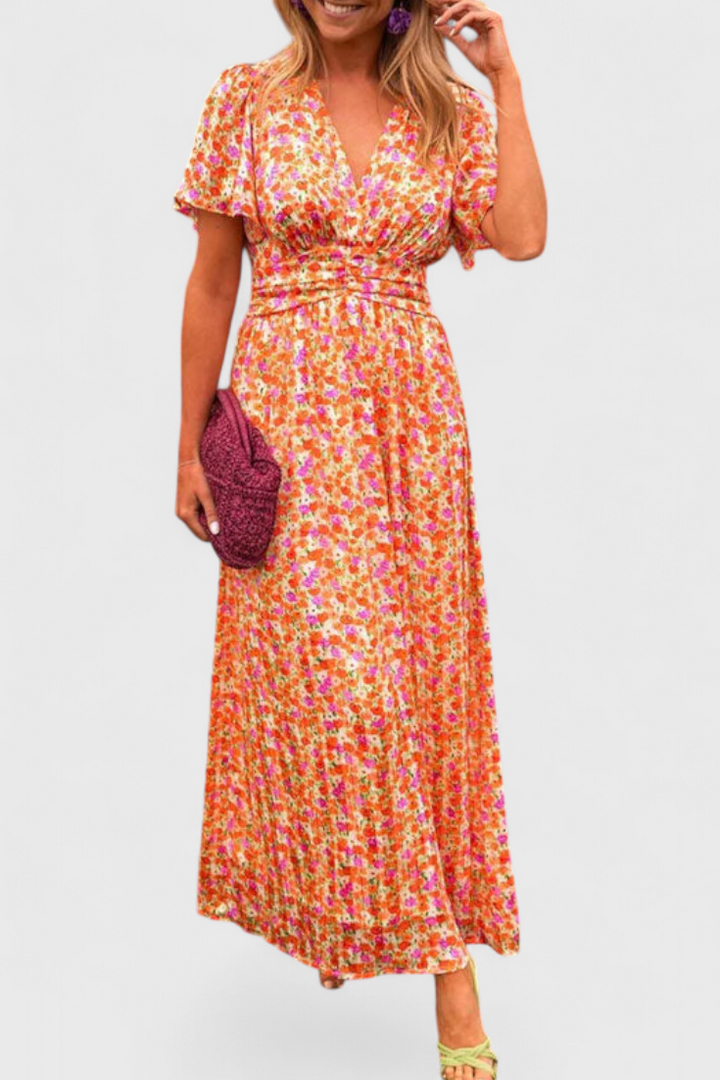 Aldara Vestido Clásico con Escote en V